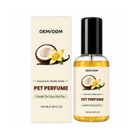 Parfum personnalisé pour chien et chat, ingrédients végétaux naturels, sans alcool ni parfum, neutralise les mauvaises odeurs et rafraîchit le pelage des animaux