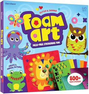 Nhãn dán bọt nghệ thuật thủ công cho trẻ em-nghệ thuật trẻ mới biết đi và hàng thủ công - Product Image 1