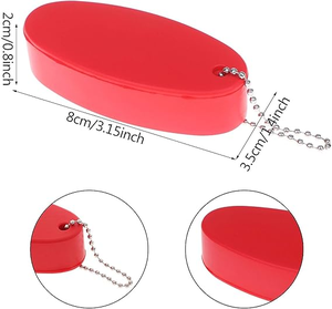 Custom EVA <b>Floating</b> Keychain, Oval Foam <b>Floating</b> Keyring for Boating <b>Fishing</b> Surfing, Boat Keychain for Outdoor Sports - Product Image 5