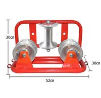 Équipement de tirage de fibres optiques SURFIBER LRP001-008 Type 2, rouleaux de câble en aluminium et nylon durables, guidage de fil efficace, fabriqué en Chine