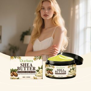 Lotion hydratante pour le corps au beurre de karité, soin quotidien pour peaux sèches, confortable et délicate. - Product Image 2