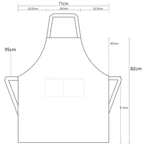 Wholesale Cheap Custom Full Length Bib Black Dishwasher Apron Kitchen Polyester Cotton Fabric Chef Cooking Apron 2 Pocket Logo