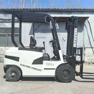 चीन नया हाइड्रोलिक स्टैक ट्रक छोटे फोर्क लिफ्ट पैलेट स्टेकर 2 टन इलेक्ट्रिक फोर्कलिफ्ट - Product Image 6