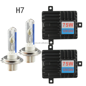 Nouveau kit de ballast pour ampoules HID xénon 75W H1 H3 H7 9005 9006 <span class=keywords><strong>H11</strong></span> 4300K 6000K 8000K 12V <span class=keywords><strong>24V</strong></span>, ajustement universel, certifié CE ROHS - Product Image 6