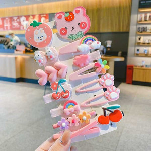 Vendita calda di tendenza Vintage scintillante stella acrilico accessorio per capelli carino con fiocco per donne e ragazze 5cm taglia moda all'ingrosso - Product Image 1