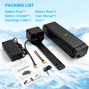 Batterie Li-ion rechargeable <span class=keywords><strong>Shanshan</strong></span> SSE-115 Songxia-4 pour porte-bagages arrière, 36V 48V 14Ah 15Ah 18Ah 20Ah 21Ah, batterie de vélo électrique Akku - Product Image 6