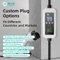 Nouvelle borne de recharge murale 11KW 22KW 7KW 32A AC 230V pour voiture électrique, interface Type 2, protection IP65, câble de 5M B3