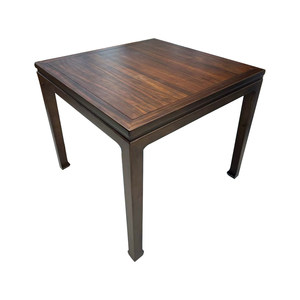 Solid Wood Square <b>Dining</b> <b>Table</b> Wenge Color Mortise And Tenon Structure New Chinese Style Adult And Elderly Use - Product Image 5