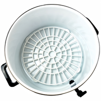 Marmite de cuisson électrique commerciale 27L, machine automatique pour la fabrication de confiture et de vin avec isolation à température constante