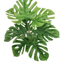 Plantes Vertes Artificielles 18 Feuilles Arbre Artificiel Décoratif Bonsaï Plantes Artificielles Décoratives Presque Naturelles