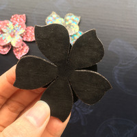 Patchs brillants d'appliques de fleur de strass de Bling pour l'ornement élégant de corsage d'accessoires de vêtement