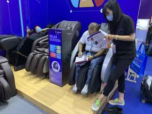 Silla de Masaje Comercial Hengde CM 817 con Riel SL para Todo el Cuerpo, Operada con Monedas y Billetes, con Pago con Tarjeta de Crédito - Product Image 6