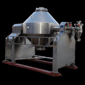 เครื่องอบแห้งแบบสุญญากาศทรงกรวยหมุนสแตนเลส อุตสาหกรรมประสิทธิภาพสูง ความจุมาก ทนทานต่อการกัดกร่อน พร้อมระบบ PLC มอเตอร์ ปั๊ม - Product Image 1