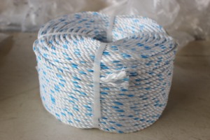 Cordes d'amarrage marines en polypropylène torsadé à 3 brins pour fabricants - Product Image 2