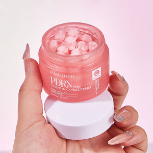 Krim Wajah Perawatan Kulit Pelembab Pemutih, pencerah Anti Penuaan kapsul kolagen Jelly merah muda PDRN - Product Image 6