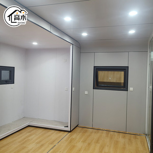 บ้านสำนักงานสำเร็จรูปพับได้ Gaomu รุ่น Apple Cabin House แบบแผงแซนวิช ทรงสี่เหลี่ยมผืนผ้า ติดตั้งง่าย - Product Image 2