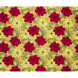 Chất Lượng Cao 100% Polyester Dân Tộc Batik Dệt Phi Vải In Hoa Hollandais Ankara Châu Phi Vải Sáp - Product Image 2