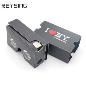 Fabrika kaynağı ucuz Google karton V2.0 VR 3D gözlük Smartphone için sanal gerçeklik karton VR görüntüleyici - Product Image 6
