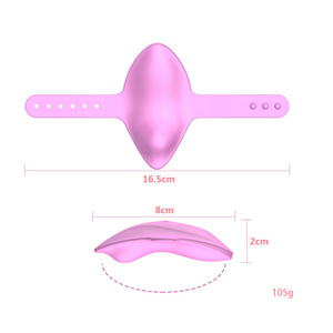 Vibrateur discret en silicone en forme de bonbon avec télécommande sans fil pour un plaisir intime et discret - Product Image 3