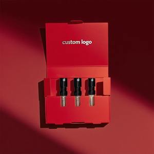 Premium 5-Bottle Perfume Discovery Set Packaging-Caja plegable negra personalizada para colección de tamaño de <span class=keywords><strong>viaje</strong></span> 3/5/10ml - Product Image 4