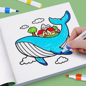 Livre de coloriage pour enfants : Scènes marines audacieuses et faciles à colorier – Créatures marines, poissons, sous-marins – Dessins simples – Apprentissage préscolaire et artistique pour les jeunes enfants - Product Image 3