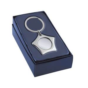 Portachiavi in metallo a forma di stella con cavità da 25 mm per chiavi e accessori - Product Image 2