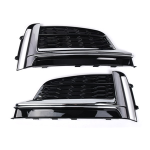 Grille inférieure du pare-chocs avant Audi A5 S5 ABS 2017-2019 OEM 8W6807681F 8W6807682F - Product Image 4