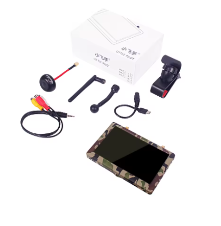 Wholesale Price Hawkeye Little Pilot 4 5.8GHZ 48CH Built in DVR Battery Dual Receivers 800X480 Led FPV Monitor for RACING DRONE