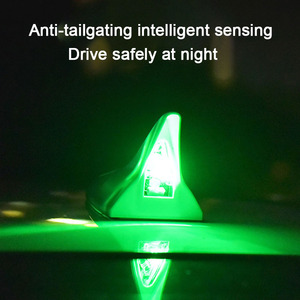 <span class=keywords><strong>Antena</strong></span> de Aleta de Tiburón LED Universal para Coche, Señal de Radio Automática de Energía Solar, Antenas de Techo, Luz de Advertencia de Seguridad para Conducción, <span class=keywords><strong>Tipo</strong></span> de Tienda de Campaña - Product Image 3