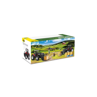 Lehoo Toys 6639 1/24 Camion agricole RC 2.4G Télécommandé avec cultivateur à disques Construction métallique Contrôle par application