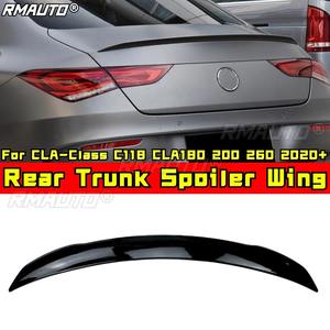 Pour Mercedes Benz CLA-Class C118 CLA180 200 260 2020+ Kit carrosserie Aileron de coffre arrière Spoiler arrière Accessoires auto - Product Image 1