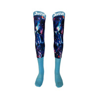 Chaussettes de moto personnalisées Chaussettes de course automobile de haute qualité Chaussettes de compression pour le sport, la course à pied, le cyclisme et le football.