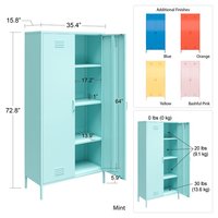 Günstige moderne Design 2 Tür Metalls chrank Schrank Kommode Schrank Kleidung Lagerung Kleider schrank
