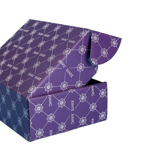 Hũ Nến Cắt Theo Khuôn Cung Cấp Từ Nhà Máy Có Nắp Hộp Bưu Phẩm In Hai Mặt Tùy Chỉnh Bao Bì Hộp Bưu Phẩm Có Logo - Product Image 1