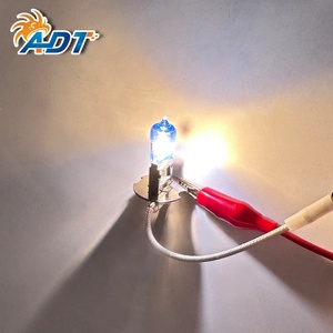 หลอดไฟฮาโลเจน ADT H3 ดีไซน์ OEM 5800K 12v 55w 100W สีขาว H1 H3 H8 H9 H10 H11 หลอดไฟฮาโลเจนสว่างพิเศษสำหรับไฟหน้ารถยนต์ - Product Image 4