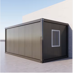 Casa prefabbricata a basso costo del contenitore dello strumento da 20 piedi, Garage di montaggio rapido, casa contenitore portatile pieghevole - Product Image 1