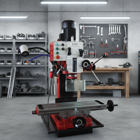 Machine de perçage et de fraisage à haute productivité KY45, machine de perçage et de fraisage de précision sur banc avec moteur à engrenages à roulement