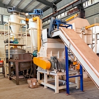 Machine de recyclage de voiture de ferraille de batterie au lithium-ion d'e-déchets