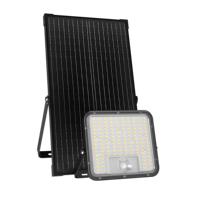 Projecteur LED solaire 80W, super haute luminosité, série Cube, IP65, grande zone d'éclairage pour jardin, rue, parking