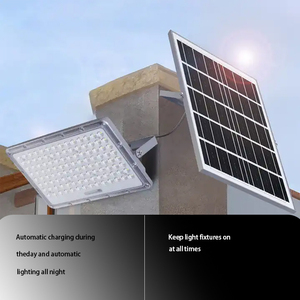100 wát ngoài trời năng lượng mặt trời dẫn đèn pha với điều khiển từ xa IP65 đánh giá cảm biến chuyển động vườn ánh sáng an toàn với ngoài trời cảm biến chuyển động - Product Image 6
