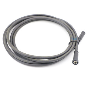 دفع سحب M8 4 دبوس كابل مصبوب موصل الذكور IP67 استشعار الطيران كابل نهاية واحدة مع الصمام - Product Image 5