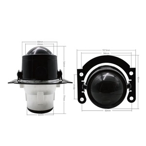 Taochis 2.5 đèn sương mù Bi-<span class=keywords><strong>xenon</strong></span> ống kính máy chiếu dành riêng cho Mitsubishi Lancer thể thao trở lại <span class=keywords><strong>H11</strong></span> HID <span class=keywords><strong>Xenon</strong></span> bóng đèn - Product Image 2