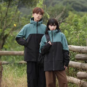 Dongfeng 51 Outdoor Fleece Lined Jacket Three In One <b>Windbreaker</b> Waterproof Unisex Hiking Clothing - Product Image 4