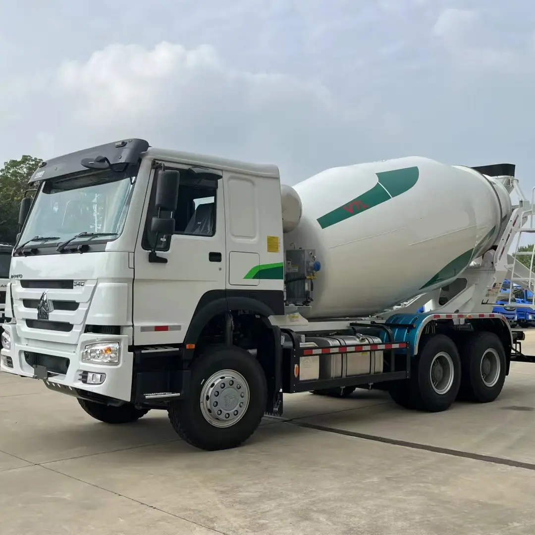 HOWO sinotruck 6x4 8x4 30tons Tipper concrete mixer Truck for Algeria