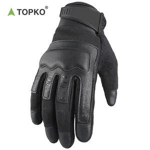 Gants de vélo TOPKO pour hommes, à doigts entiers, résistants à l'usure, respirants, antidérapants, pour la montagne et le cyclisme - Product Image 2