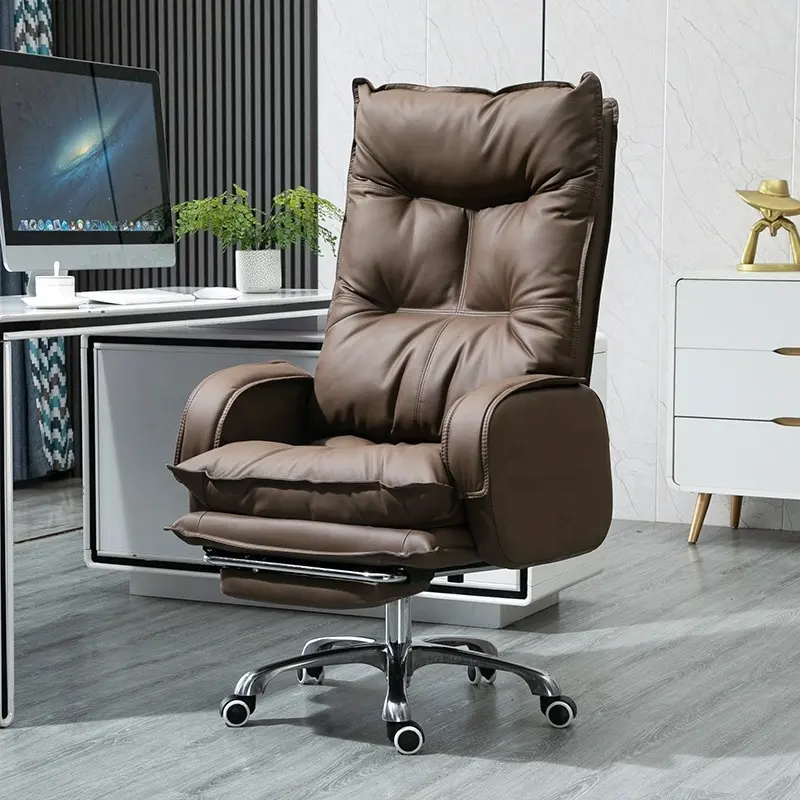 Modern Adjustable Seat Ergonomic Leather Office Gaming Chair