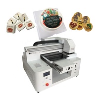 Impresora de Tinta Comestible Todo en Uno para Cabezal de Impresión XP600, Alta Velocidad, Impresión 3D Directa a Alimentos, Máquina Automática Portátil para Imprimir en Chocolate