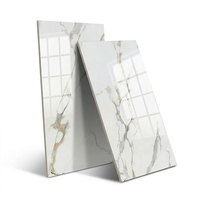 Vente Flash : Carreaux de Sol Modernes de Luxe Effet Pierre Brillante 600x1200mm en Porcelaine Antidérapante avec Garantie de 5 Ans pour Salle de Bain, Centre Commercial, École, Salon