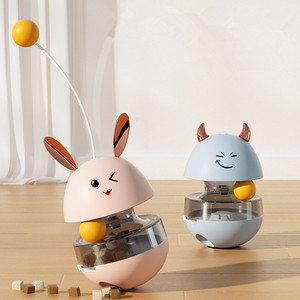 Yeni tasarım kedi sızıntı gıda oyuncak kendini oynayan Tumbler oyuncaklar eğlenceli Pet köpek interaktif bulmaca oyuncak top tedavi dağıtıcı - Product Image 5
