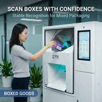 Scanner RVM-360, environnement sans angle mort à 360 degrés (1D et 2D), recyclage respectueux de l'environnement